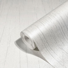 63417 Crushed Natural Opulence White Wallpaper By Galerie