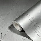 63425 Crinkle Natural Opulence Platinum Wallpaper By Galerie