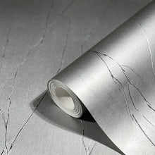 63425 Crinkle Natural Opulence Platinum Wallpaper By Galerie