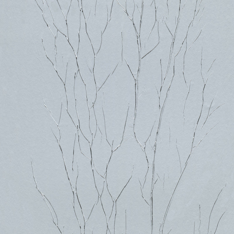 63425 Crinkle Natural Opulence Platinum Wallpaper By Galerie