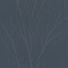63426 Crinkle Natural Opulence Blue Gold Wallpaper By Galerie