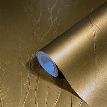 63427 Crinkle Natural Opulence Gold Wallpaper By Galerie