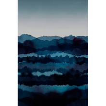 637-04 Dark Blue Midnatt Sandberg Edition Mural by Sandberg