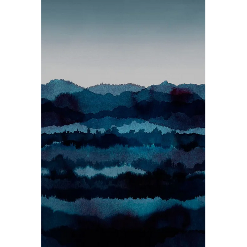 637-04 Dark Blue Midnatt Sandberg Edition Mural by Sandberg
