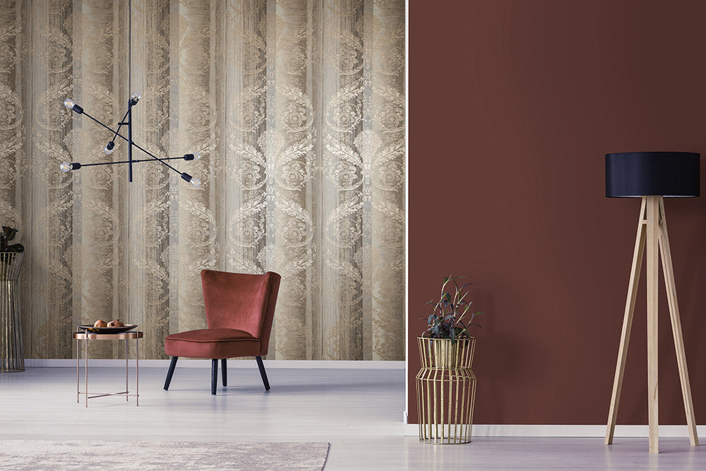 64278 Taupe Nerites Adonea Wallpaper By Hohenberger