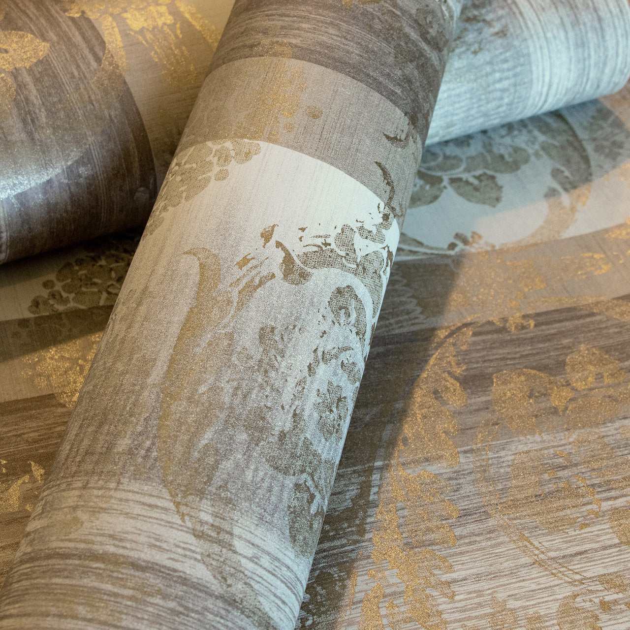 64278 Taupe Nerites Adonea Wallpaper By Hohenberger