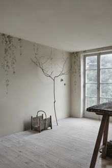 644-00 Soft Gray Wabi Sabi Sandberg Edition Mural by Sandberg