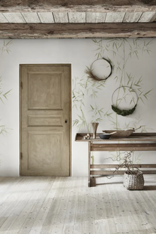645-06 Green Arashiyama Sandberg Edition Mural by Sandberg