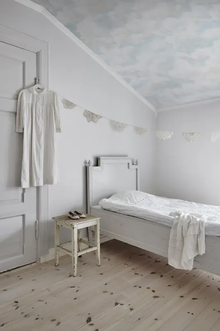 646-06 Light Blue Himmel Sandberg Edition Mural by Sandberg