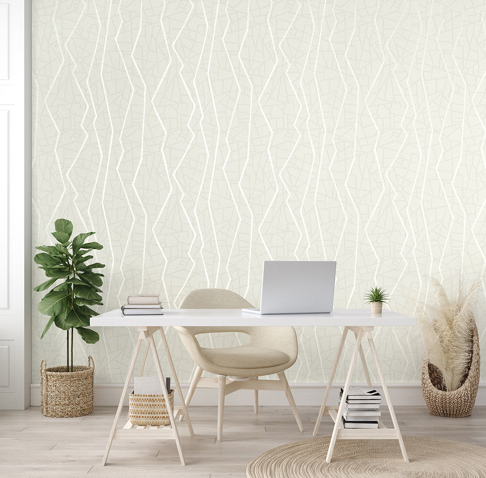 64639 Linen White Connection Linen White Slow Living Wallpaper By Hohenberger