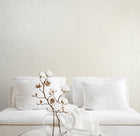 64651 Soul Linen White Slow Living Wallpaper By Hohenberger
