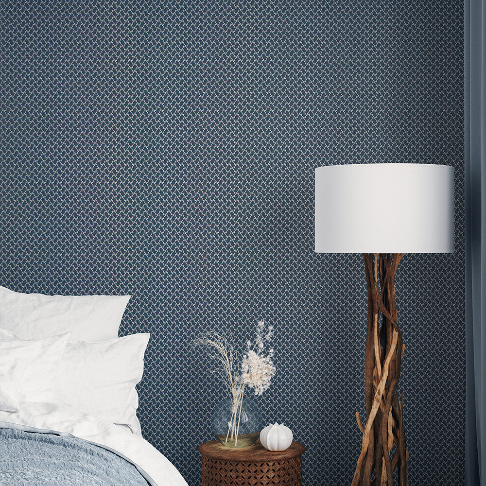 64667 Balance Night Blue Slow Living Wallpaper By Hohenberger