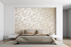 64677 Ralph Linen white Slow Living Wallpaper By Hohenberger