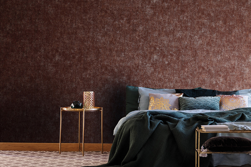 64938 Scratched Plaster Red Feel Wallpaper By Hohenberger