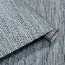 64941 Horizontal Blue Leaf Feel Wallpaper By Hohenberger