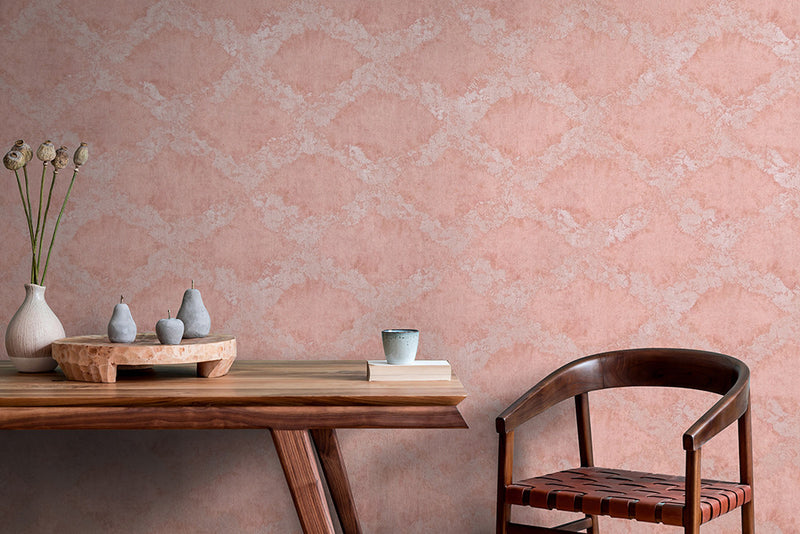 64987 Stamped Crafted Wallpaper By Hohenberger