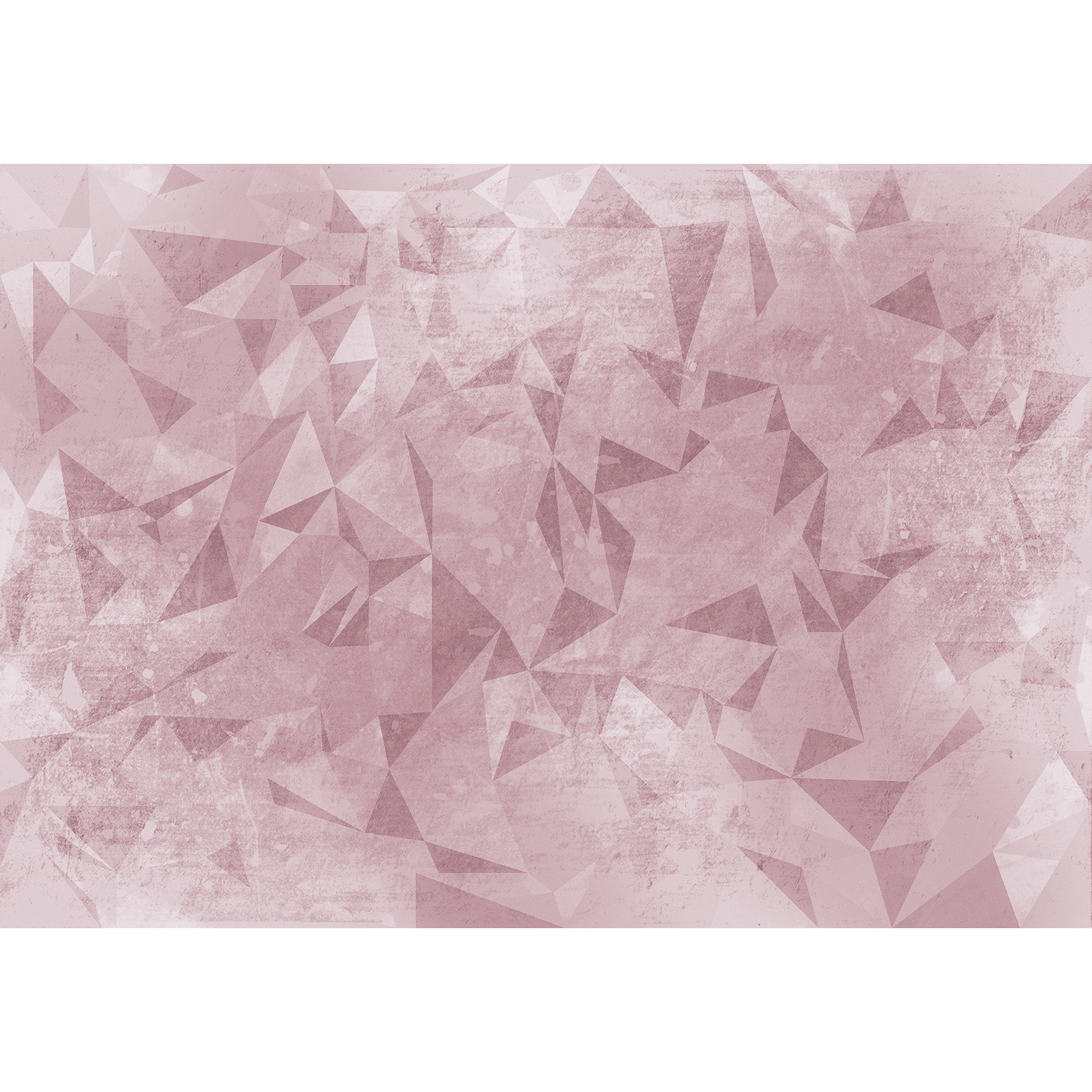 New Caleidos Pink Random Papers Mural by Coordonné
