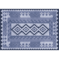 Kilim Purple Random Papers Mural by Coordonné