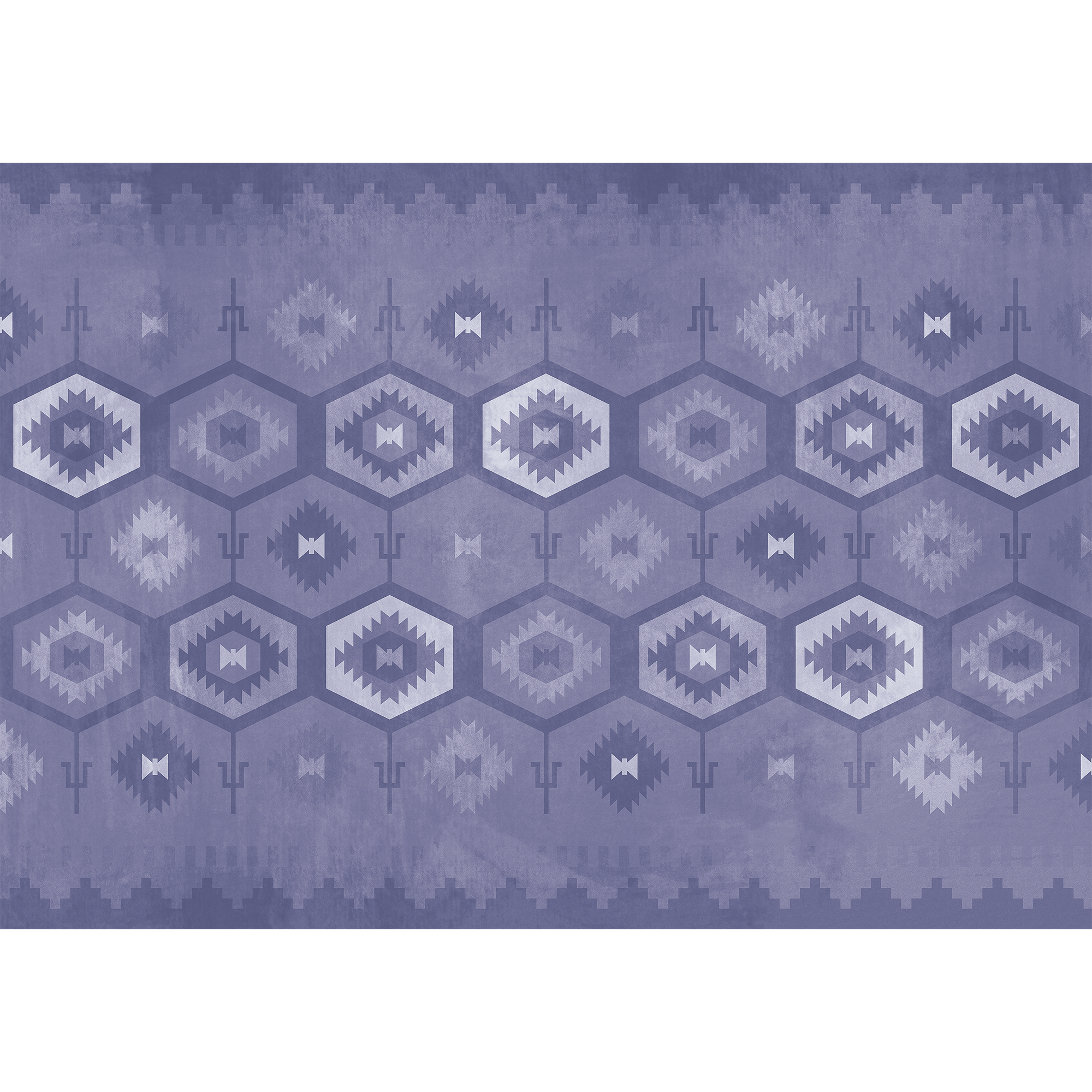 Carpet Purple Random Papers Mural by Coordonné