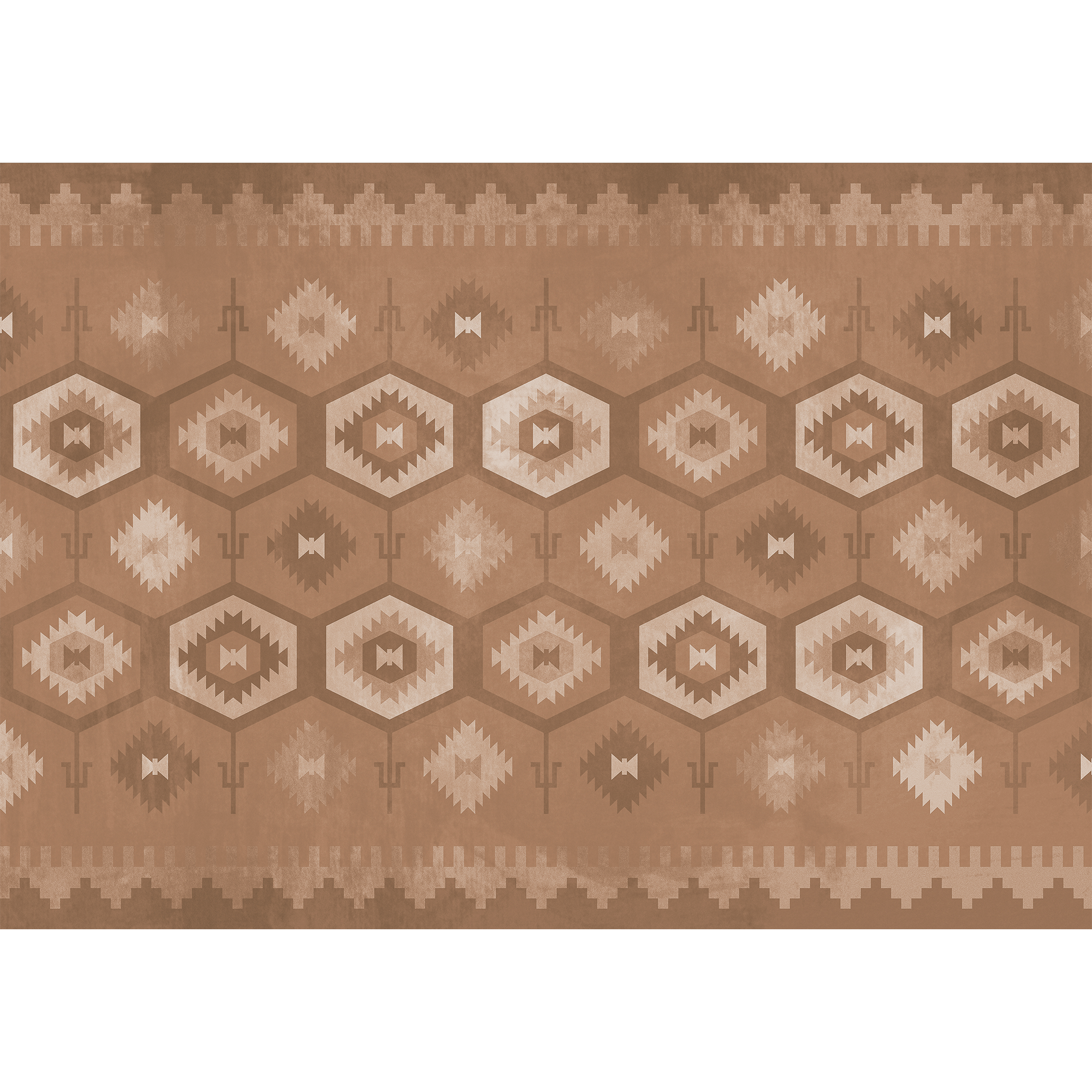 Carpet Brown Random Papers Mural by Coordonné