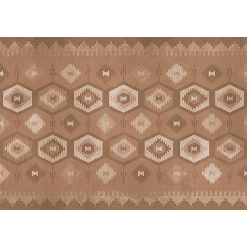 Carpet Brown Random Papers Mural by Coordonné