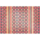 Navajo Color Random Papers Mural by Coordonné