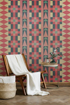 6500013 Navajo Color Random Papers Mural by Coordonné