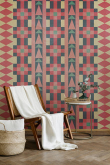6500013 Navajo Color Random Papers Mural by Coordonné