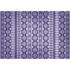 Navajo Purple Random Papers Mural by Coordonné