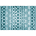 Navajo Blue Random Papers Mural by Coordonné