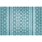 Navajo Blue Random Papers Mural by Coordonné