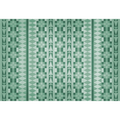 Navajo Green Random Papers Mural by Coordonné