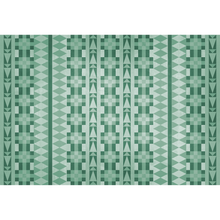 Navajo Green Random Papers Mural by Coordonné
