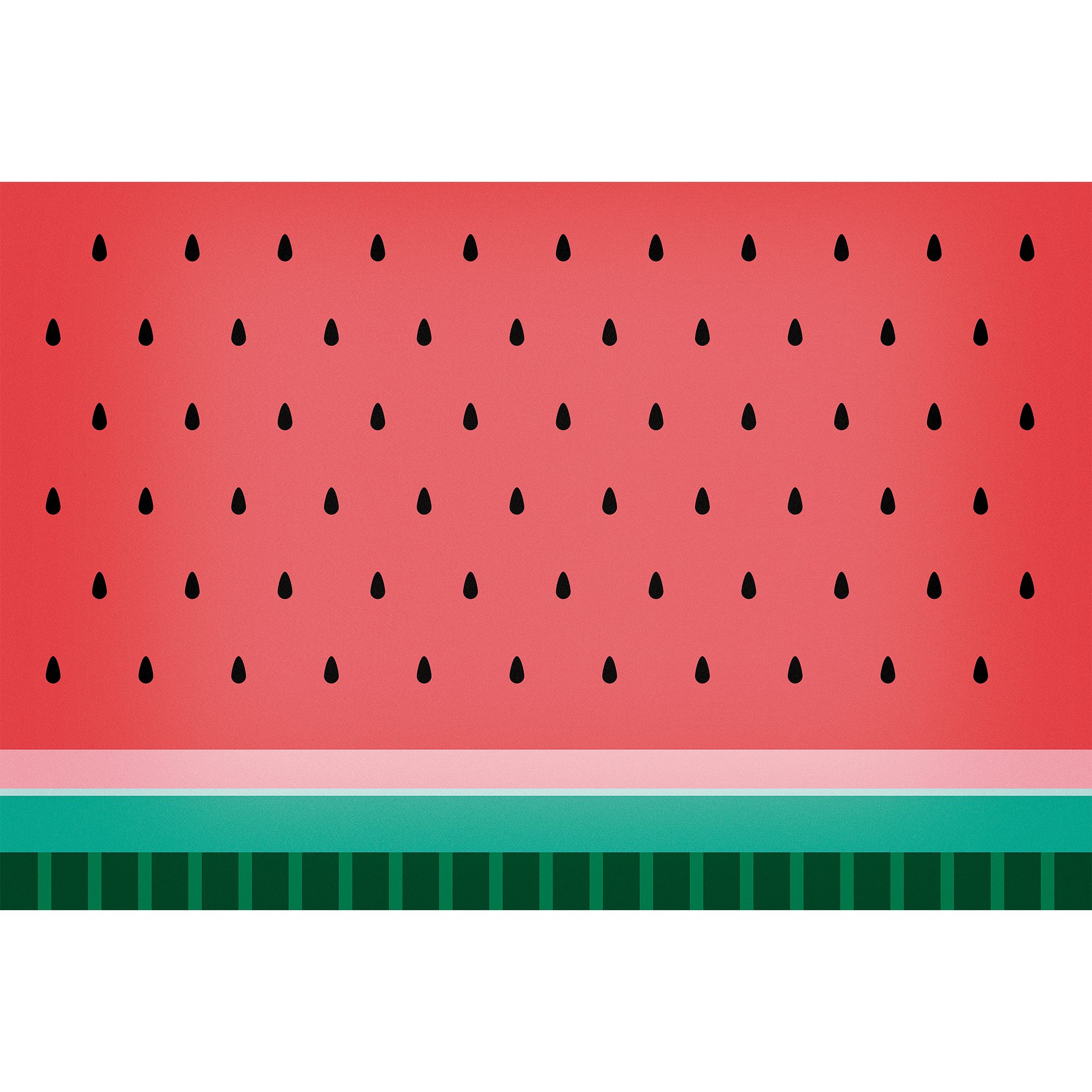Fruit Watermelon  Random Papers Mural by Coordonné