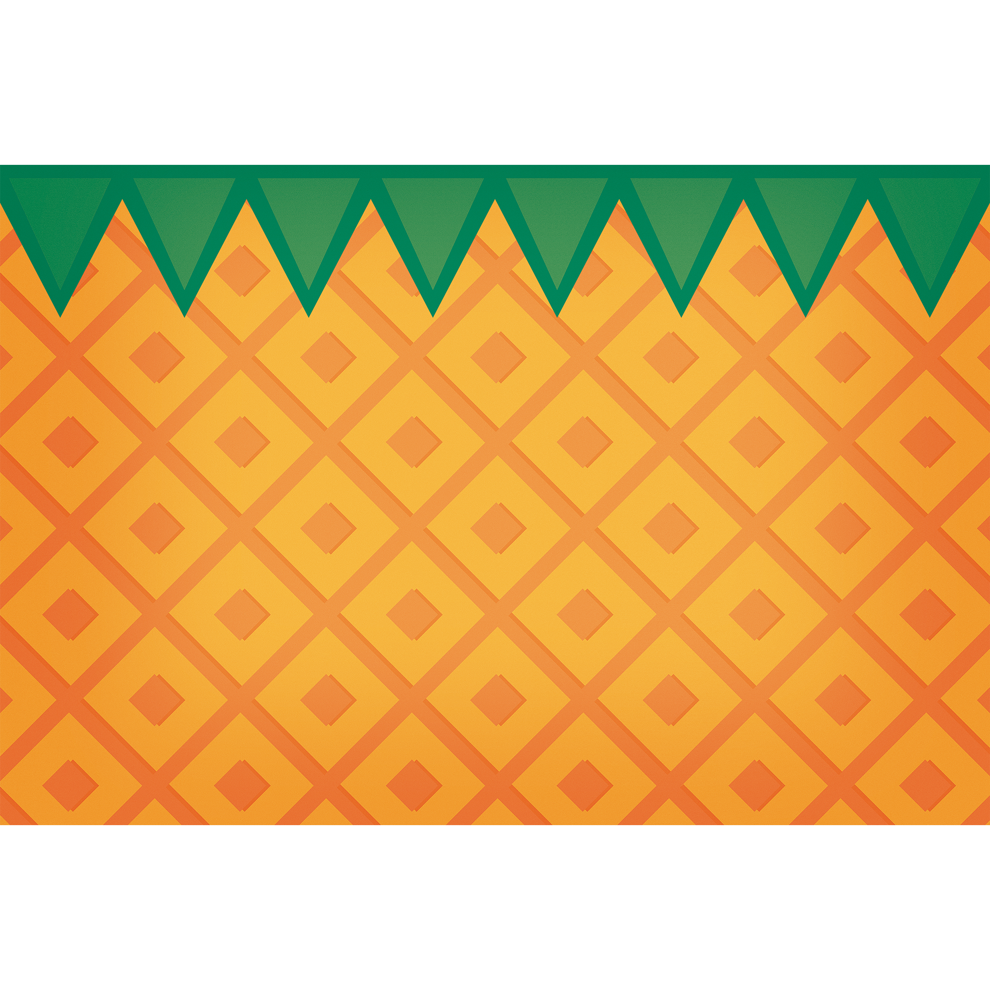 Fruit Pineapple  Random Papers Mural by Coordonné