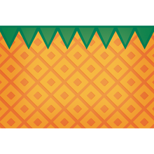 Fruit Pineapple  Random Papers Mural by Coordonné