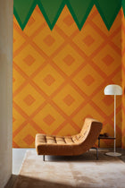 6500018 Fruit Pineapple  Random Papers Mural by Coordonné