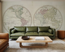 6500102 Minimal Map  Random Papers Mural by Coordonné
