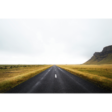 Iceland Route  Random Papers Mural by Coordonné