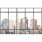 Skyscraper Window  Random Papers Mural by Coordonné