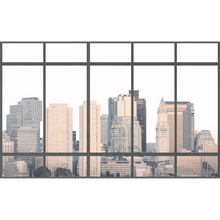 Skyscraper Window  Random Papers Mural by Coordonné