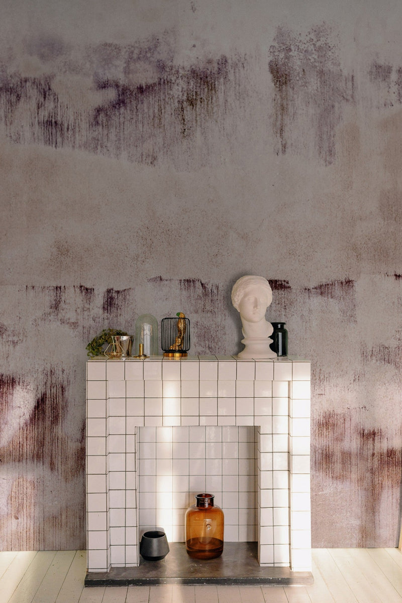 6500301 Pink Old Wall  Random Papers Mural by Coordonné