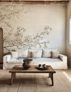 6500305 Blossom Almond Tree Grey Random Papers Mural by Coordonné
