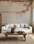 6500308 Blossom Branch Pink Random Papers Mural by Coordonné