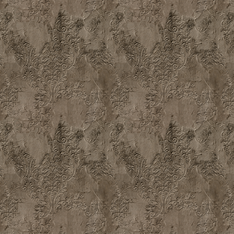 Brocade Broken Wall  Random Papers Mural by Coordonné
