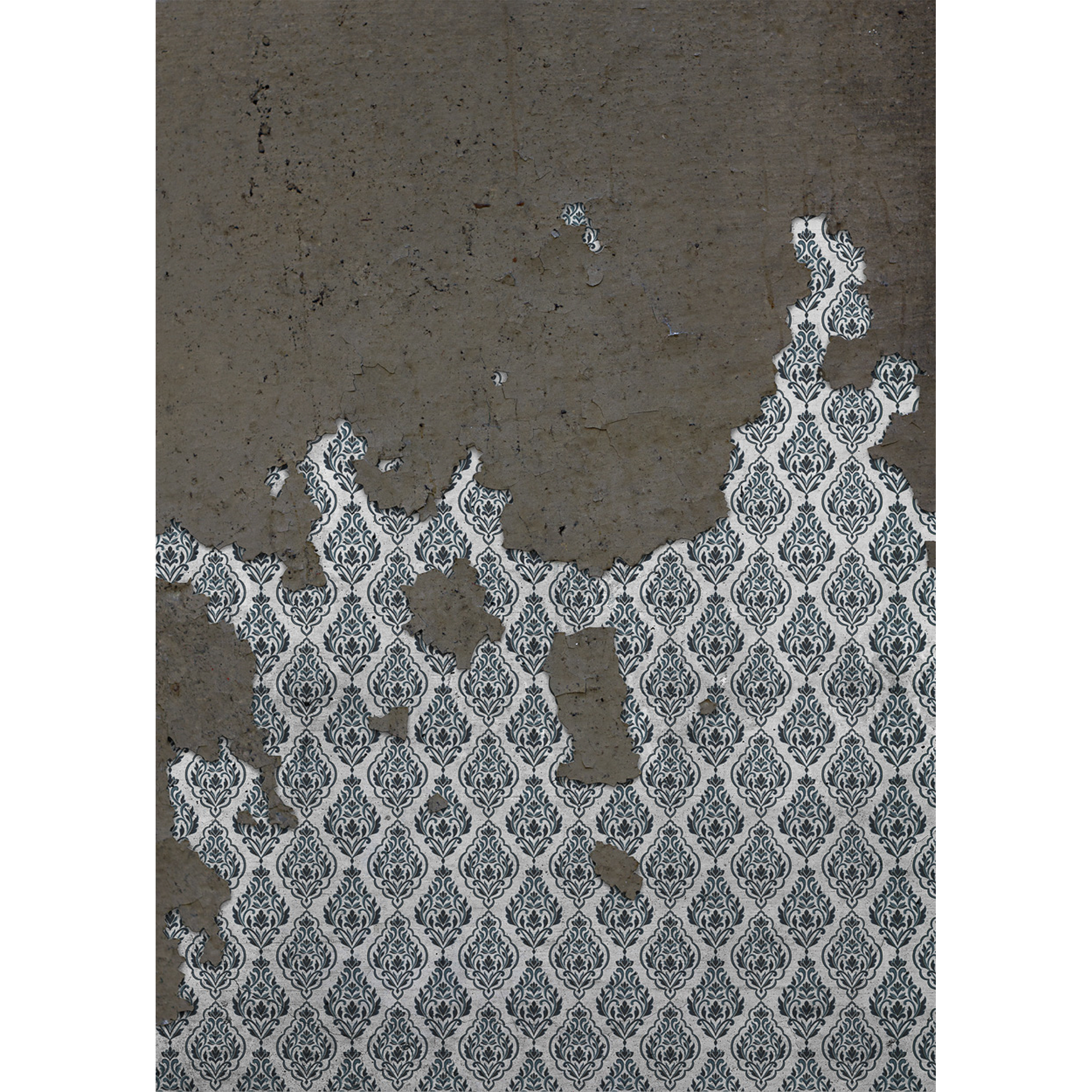 Damasc Broken Wall  Random Papers Mural by Coordonné