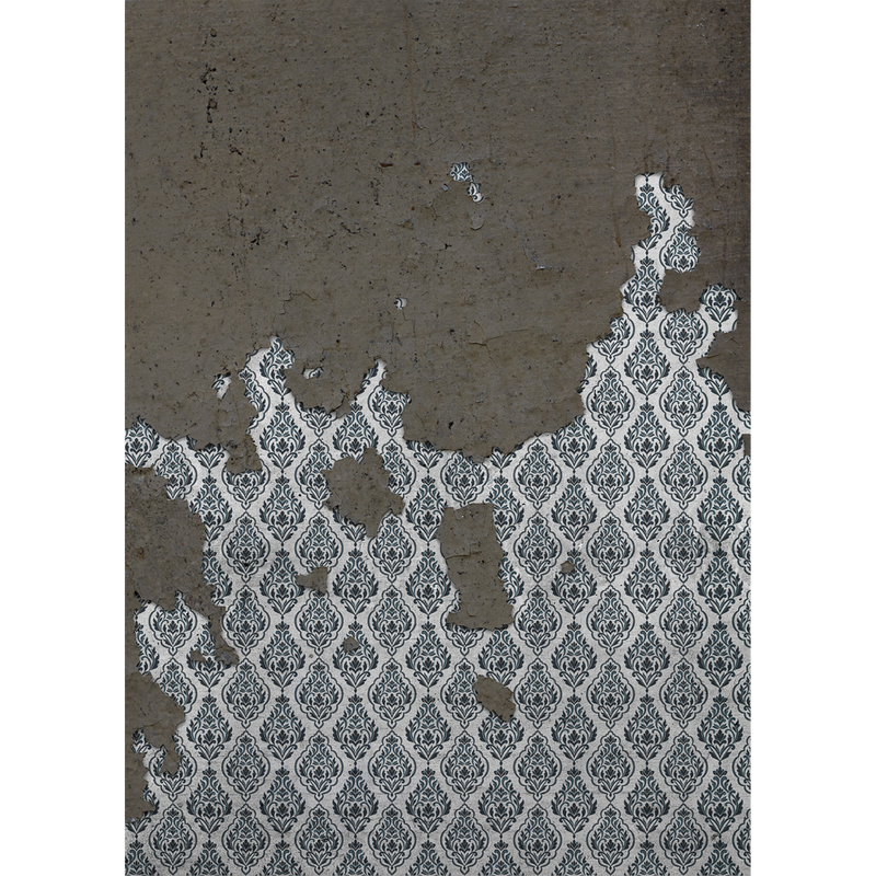 Damasc Broken Wall  Random Papers Mural by Coordonné