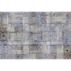 Crumpled Paper Wall Blue Random Papers Mural by Coordonné