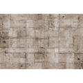 Crumpled Paper Wall Sepia Random Papers Mural by Coordonné