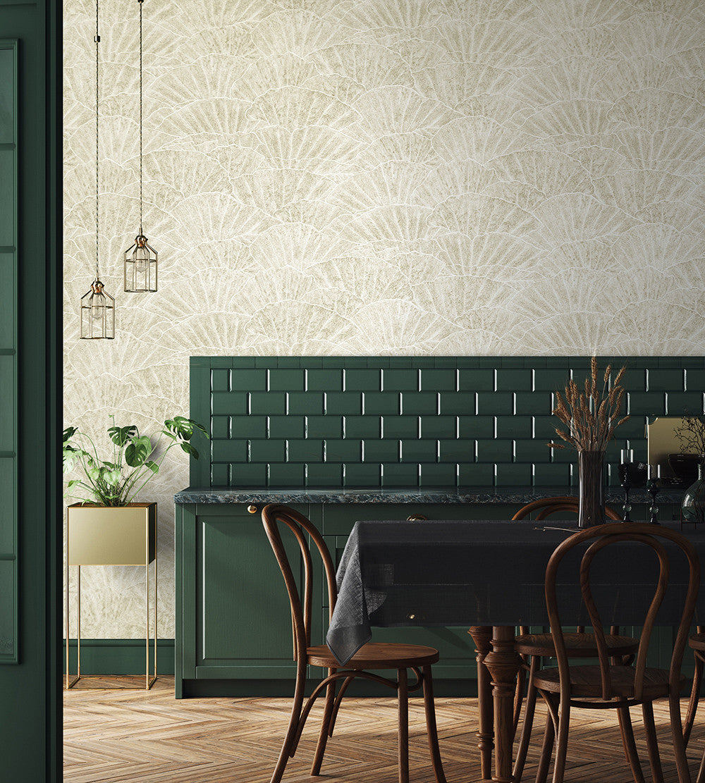 65003 Seashell Beige Feel Wallpaper By Hohenberger